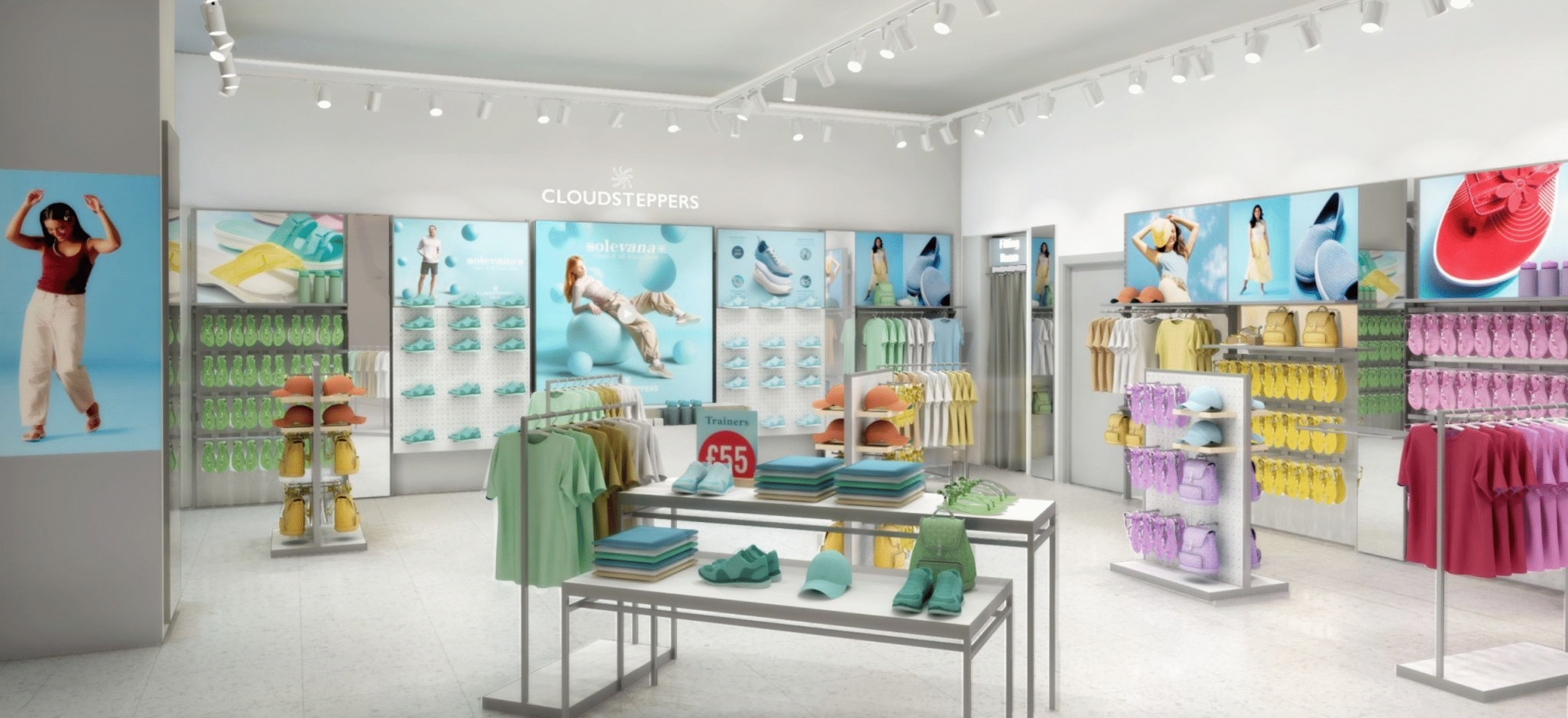 Cloudsteppers by Clarks to open one its first concept stores at Outlets Nags Head